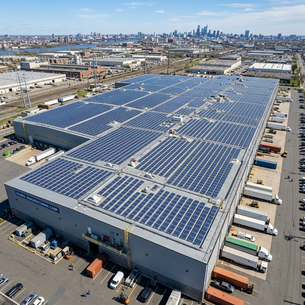Industrial Solar Installation
